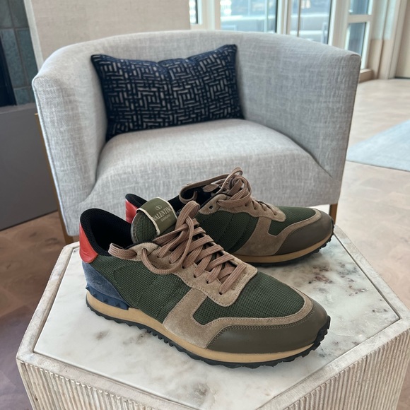 VALENTINO GARAVANI Rockrunner Men’s Sneakers - Picture 2 of 8